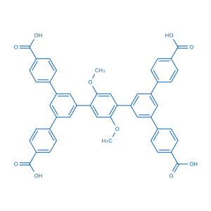 5',5'''-Bis(4-carboxyphenyl)-2'',5''-dimethoxy-[1,1':3',1'':4'',1''':3''',1''''-quinquephenyl]-4,4''''-dicarboxylic acid
